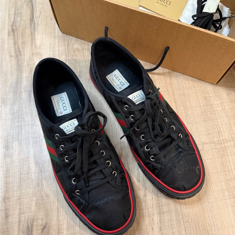 GUCCI - Off The Grid Tennis 1977 Econyl Sneakers
by Gucci